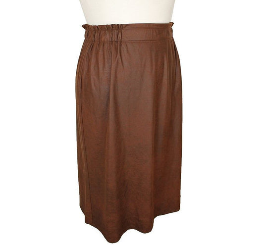 ISSEY MIYAKE Issey Heart Chocolate Gradient Banded Skirt 2 26809329
