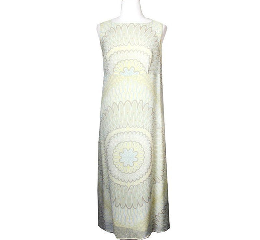 MAXMARA シルク混合ノースリーブロングドレス 55 33469313