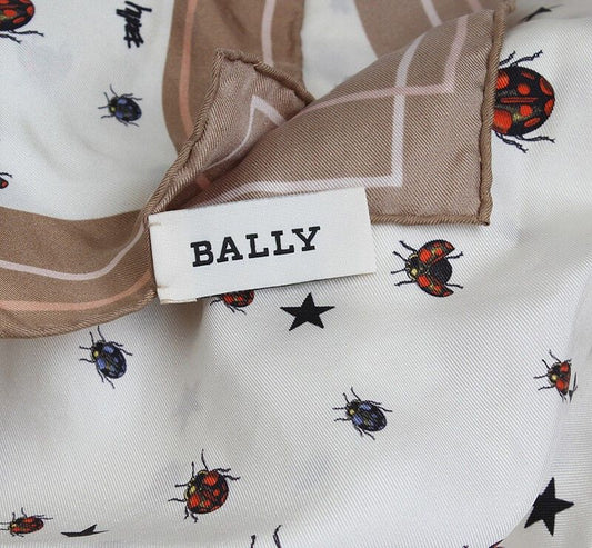 Bally Ladybug Silk Scarf 65x65 33578627