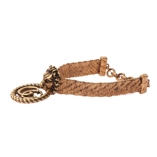 Gucci Lion Head Choker Bracelet 29392-2 6969831632 33642242