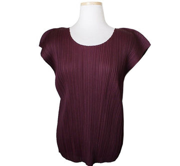 ISSEY MIYAKE Plisse Pleats Lila Top 4 33655550