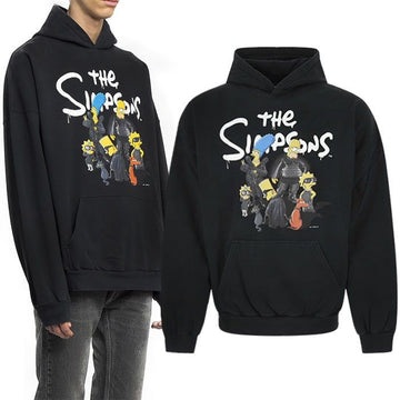Balenciaga Oversized Hoodie T-Shirt 674986TLVG8 1000 33660719