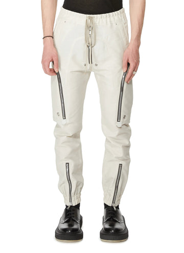 RICK OWENS Herren Cargo-Hose mit Kordelzug in Beige 50 4671378 35157489