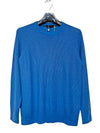 Loro Piana Blue Cashmere Round Knit 33661178 [P]