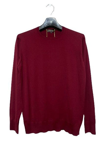 LORO PIANA レッド ラウンド ニット 6970700040 33593075