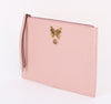 GUCCI ピンク レザー バタフライ クラッチバッグ 499364 26582959 [P]