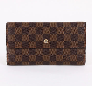 Louis Vuitton Damier Ebene Flap Wallet 31043875