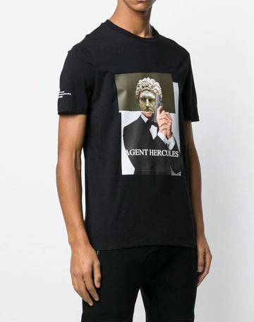 Neil Barrett Hercules Short Sleeve T-Shirt PBJT488BL 3589014935 27643617