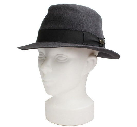 OTHER BRAND Graue Woll-Fedora 34201426