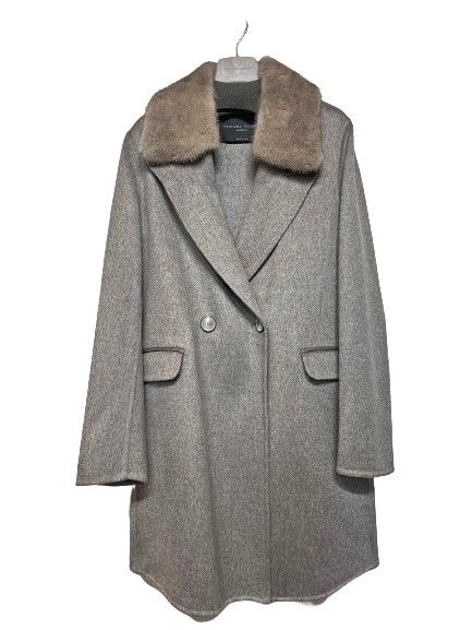 Fabiana Filippi F092 1219 Grey Mink Fur Coat 7030245156 34233175