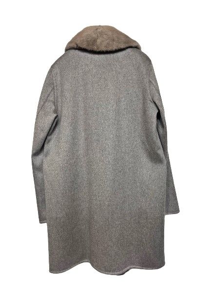 Fabiana Filippi F092 1219 Grey Mink Fur Coat 7030245156 34233175