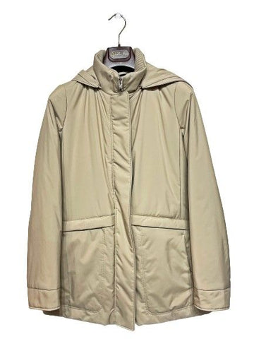 LORO PIANA ウィメンズ ベージュ ダウン ジャケット 7041603459 34345006