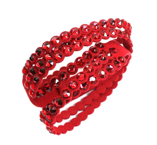 Swarovski Red Crystal Necklace and Bracelet 34411566