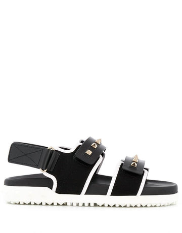 Valentino Rockstud Velcro Sandals 27643996