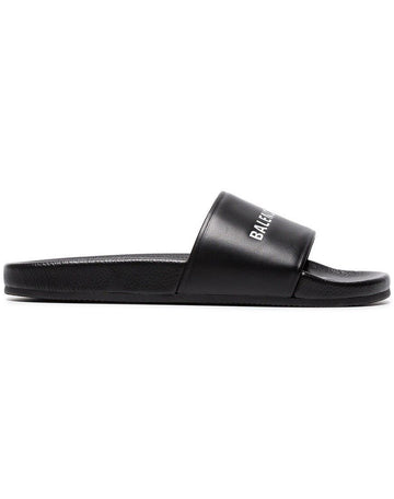 BALENCIAGA メンズ ロゴ スリッパ 506347 3728433884 27644134