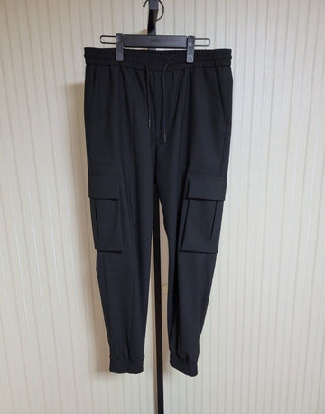 Juun.j 46 Black Cargo Jogger Pants 25524869