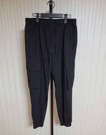 Juun.j 48 Black Cargo Jogger Pants 25524963