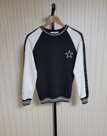 GIVENCHY XS 17SS スターパッチ 刺繍 スウェットシャツ 26132970