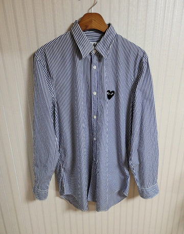 COMME DES GARCONS M Streifen Herrenhemd 30234884