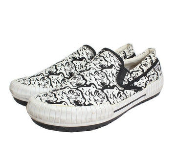 KENZO ブラック＆ホワイトタイガースリッポン メンズ 43 34846711