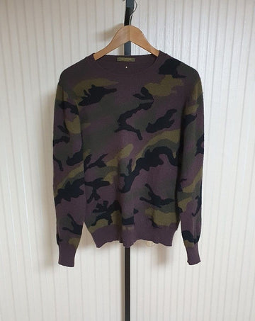 VALENTINO Sキャッシュミアカモロックスタッドニット 25524865