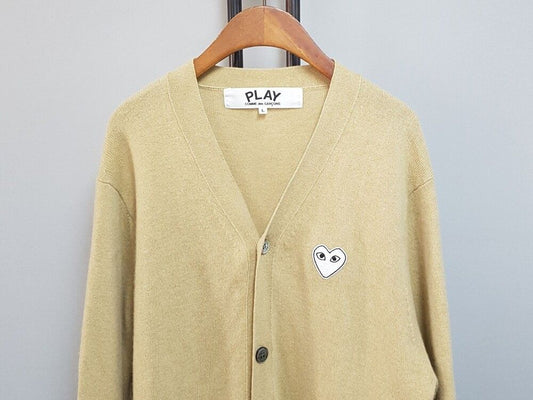 COMME DES GARCONS メンズ ハート カーディガン 34971491