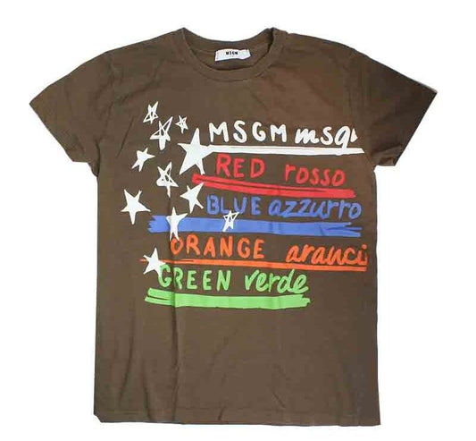 MSGM Kids Green/Olive Green T-Shirt Set 12 years 35077797