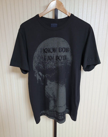 JUUN.J 48 Schwarz Boss Lettering gesticktes T-Shirt 26360861
