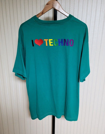 Balenciaga I Love Techno T-Shirt M 26360863