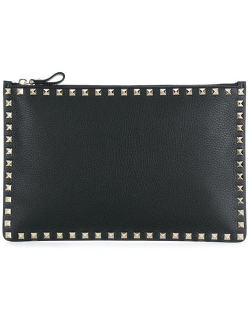 VALENTINO ロックスタッド エンボス クラッチ 5140995305 27644106