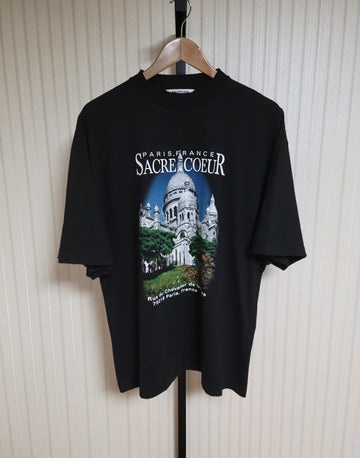BALENCIAGA XS Notre-Dame de Paris T-Shirt 25898342