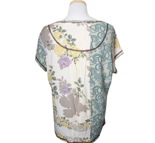 Oilily Green Flower T-shirt 55~66 35298828