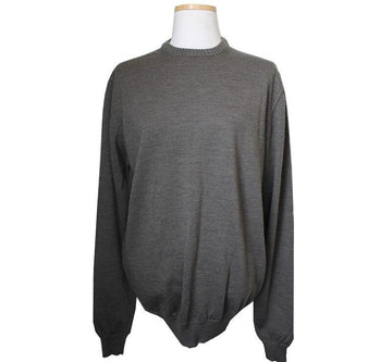 BURBERRY Olivegrüner Wollstrickpullover 66 35695822