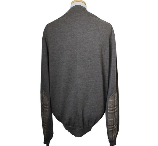 Burberry Olive Green Pure Wool Knit Top 66 35695822