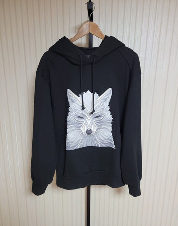 Juun.j 46 Wolf Embroidery Hoodie T-Shirt 26132949
