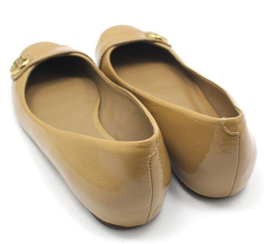 TORY BURCH Braune Lackleder Ballerinas 5.5M 28257251
