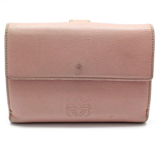 Loewe Pink Leather Wallet 12345 28257473