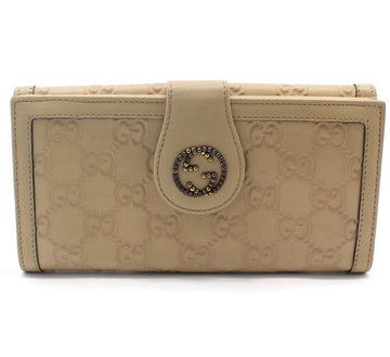 Gucci Beige GG Logo Stud Long Wallet 269970 28257631