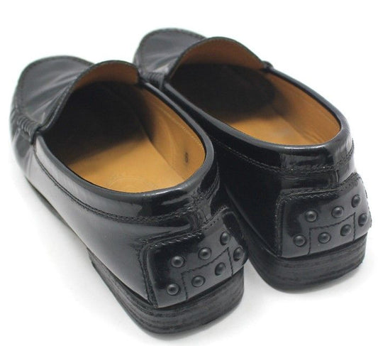 Tods Black Patent Penny Loafers 28257288