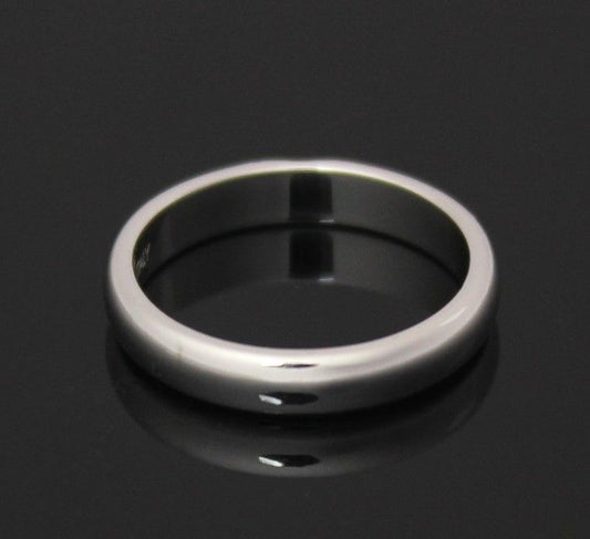 Louis Vuitton White Gold LV Bolt Wedding Ring 50 28257598