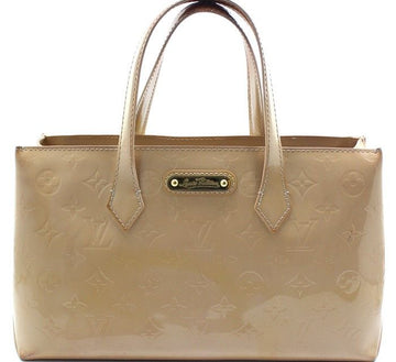 Louis Vuitton Monogram Vernis Wilshire PM Tote Bag M91452 28257526