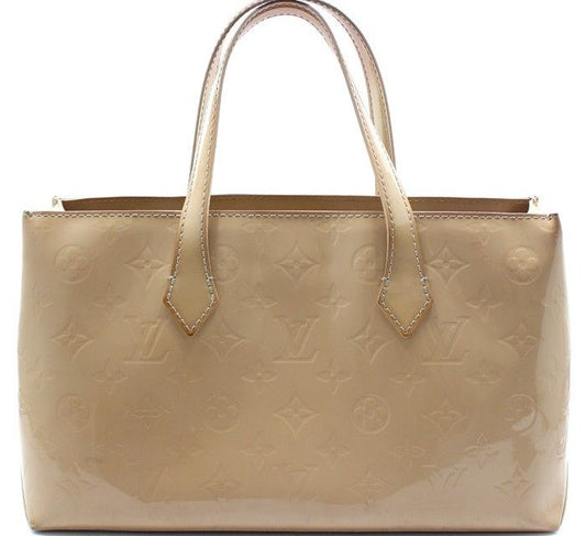 LOUIS VUITTON Monogram Vernis Wilshire PM Tote Bag M91452 28257526