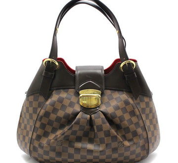 LOUIS VUITTON Damier Ébène Canvas Sistina GM Schultertasche N41540 28257346