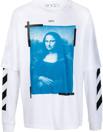 Off White Mona Lisa Sleeve OMAB022R21JER001 4580820270 27643487
