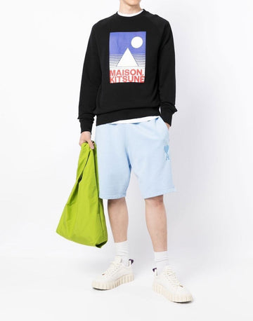 MAISON KITSUNE ブルーアンドサニーバリルマンツーマンIM00341KM0001 6114190036 33774451