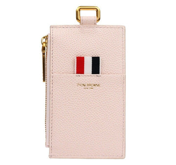 Thom Browne Debossed 4-Bar Lanyard Wallet 32462009