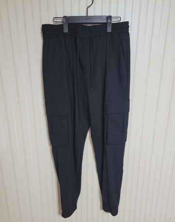 Juun.j Black Cargo Joggers Pants 46 36762415