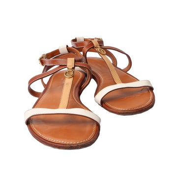 Louis Vuitton Logo Strap Flat Sandals 36 1229620-1 7363954154 36775181