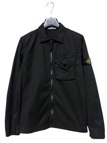STONE ISLAND ウィメンズ 761610510 ブラック シャツ ウィンドブレーカー 7364437301 36834491