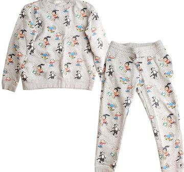 Stella McCartney Stella Multi-Print Fleece Sweatshirt & Pants Set 10Y 8Y 26811911